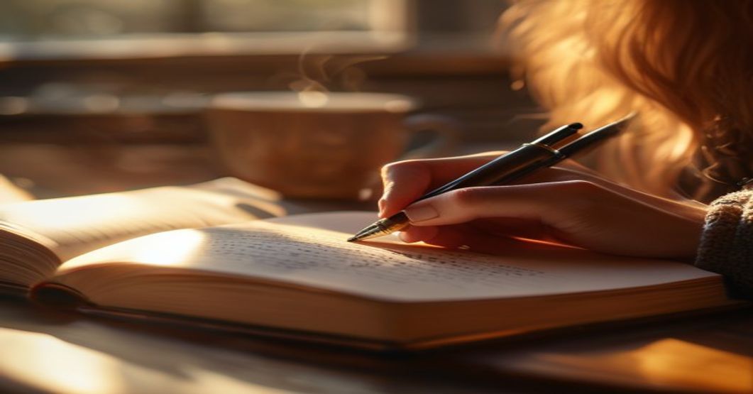 Writing in a journal — the practice of getting clear on what you want