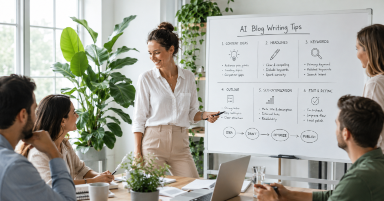 How to Use AI to Write Blog Posts Without Sounding Robotic